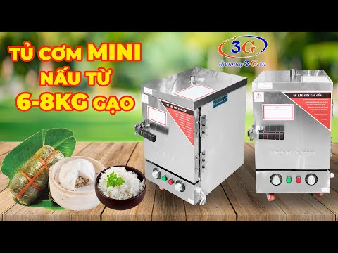 TỦ NẤU CƠM MINI DÙNG ĐIỆN 4 Khay Nấu, Hấp Đa Năng | Điện Máy 3G