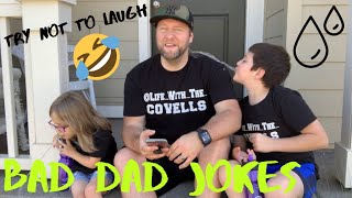 TRY NOT TO LAUGH CHALLENGE 2019 | Cringy Bad Dad Jokes | Knock Knock Jokes | 😂😂😂