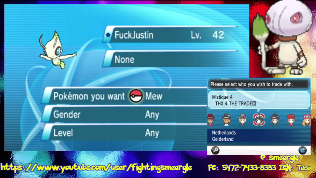 Mew Pokemon Xy Gts Hack