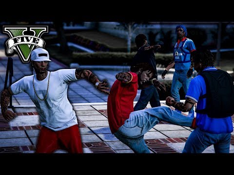 GTA 5 BLOODS VS CRIPS EP.49 (SCHOOL FIGHT 2)