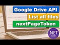 how to get all your files  #googledriveapi #csharp