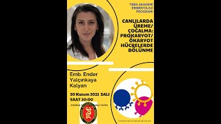 30.11.2021 Emb.ender Yalçınkaya Kalyan-Canlılarda Üreme,Çoğalma,Prokaryot,Ökaryot Hücrelerde Bölünme