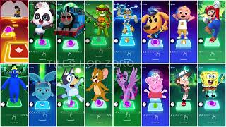 Cocomelon Friends All Video Megamix Sheriff Labrador Little Pony Bluey Bingo Who Will Win?