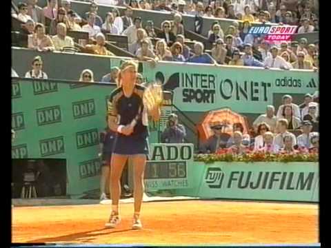 before steffi グラフ vs マルチナ ヒンギス RG 決勝戦（ファイナル）　 1999