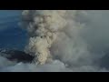 Mexico's Popocatepetl volcano lights up the night sky during eruption