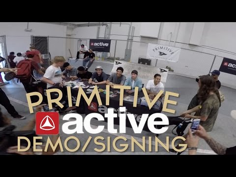 Paul Rodriguez l Primitive Active Demo/Signing