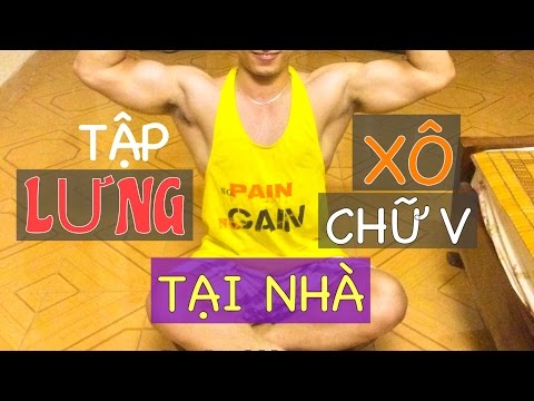 Cách Tập Lưng Xô Tại Nhà Hiệu Quả