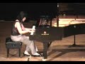 Misae Pergolizzi plays Chopin's Etude in E flat