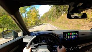 2026 Honda Cr-V Trailsport Autumn Afternoon Relaxing Pov Drive