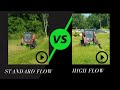 STANDARD FLOW VS. HIGH FLOW - HD BRUSH CUTTER