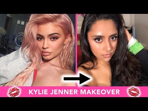 I Gave Myself A Kylie Jenner Makeover 💋