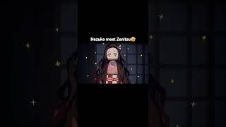 Zenitsu Reaction See Nezuko For The First Time Kimetsu No Yaiba Demon Slayer
