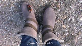 Pretty Meeting In The Forest With My Taupe Ash Yes Boots