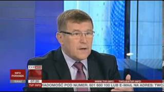 Zbigniew Kuźmiuk O Powrocie Glińskiego Na Scenę Polityczną Tvp Info, 20.05.2013