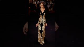 Marija Zezelj Catwalk On An Unique Dress Alexis Mabille 2025