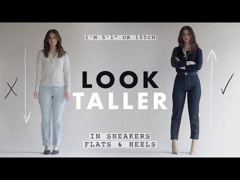 HOW TO LOOK TALLER: Outfit Ideas For Petites Ep. 7 - YouTube