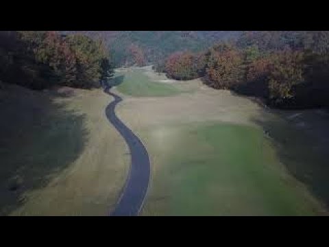 鷹の巣ゴルフクラブ コース空撮