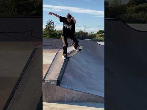 Fakie Slappy Krook, Rock Back D, Blunt slide Line AC skatepark - Kasci Woolf #skateboarding #shorts