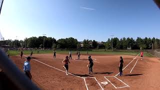 Anna 2RBI Double over LF
