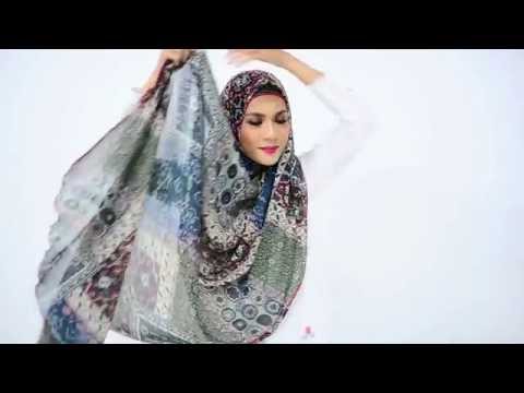 Shawlbyvsnow : Turkish Hijab Style with wide front coverage #style2 - YouTube
