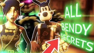 *NEW* Bendy Chapter 4 SECRETS & Easter Eggs! (Bendy and the Ink Machine Chapter 4 ENDINGS Gameplay)