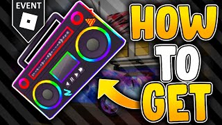 [EVENT] How To Get Rick's Boom Box  in Vehicle Simulator READY PLAYER TWO ROBLOX