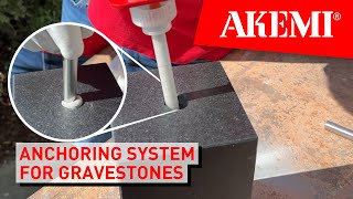 Akemi Monument Filler - Demountable 2-Component Polymer Mortar For Anchoring Gravestones