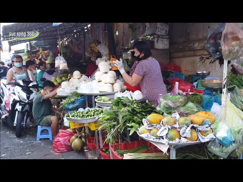 SAI GÒN 194: Chợ Tân Định (Quận 1) sau ngày hết cách ly xã hội