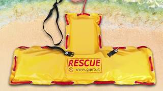 RESCUE T TUBE - Dispositivo di salvataggio in acqua certificato CE (brevetto GIARO)
