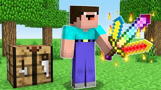 Нуб Скрафтил Самый Сильный Меч В Майнкрафт ! Нубик И Троллинг Ловушка В Minecraft