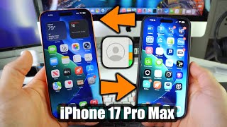 3 Ways How To Transfer Contacts From Old Iphone To Iphone 17 Pro Max