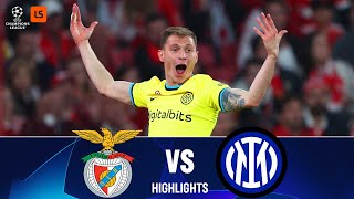 Benfica Vs Inter Milan 0-2 Champions League Highlights Livescore