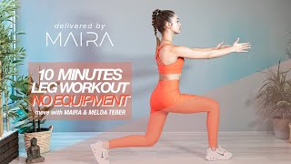 Evde Kalça Ve Bacak Egzersiz Hareketleri - 10 Min Leg Workout - Maira Pilates Workout Series