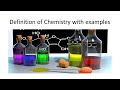 Chemistry Definition with Examples (Marathi)