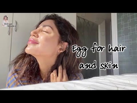 EGG hair and face diy mask | a detail explanation on how to use products in correct sequence - YouTube