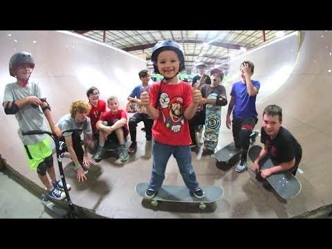 Father Son Skateboard Camp!