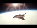 Video: transbordador hecho de Lego 'lanzado' al espacio