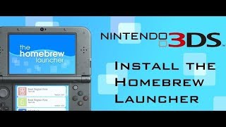 How 2 Install Homebrew Channel Nintendo 2Ds3Ds In The New Version 11.11.0