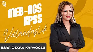 44 Yargı 2 Yargı Kolları - Esra Özkan Karaoğlu Meb Ags Kpss Vatandaşlik 2025