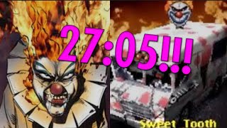 Twisted Metal 2 Sweettooth Speedrun 2705