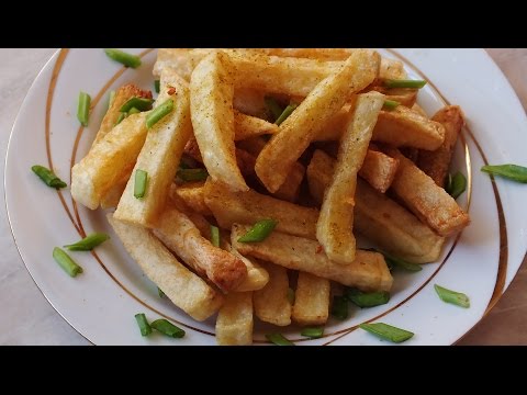 Как сделать чтобы картошка фри была хрустящей