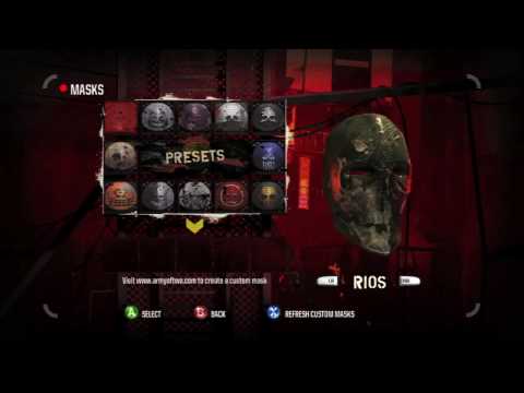 Army of Two - Mask Creator Help