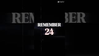 Remember 24 Happy New Years Eve