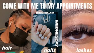 Come To My Appointments With Me Lashes, Nails & Hair Darrie Robertson