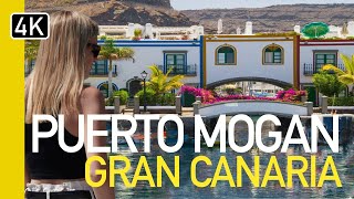 4K Puerto De Mogan 2024 | Gran Canarias Most Beautiful Town (Cc)
