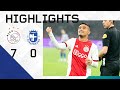 Highlights Ajax - Spakenburg | Ünüvar debuteert en scoort! |...