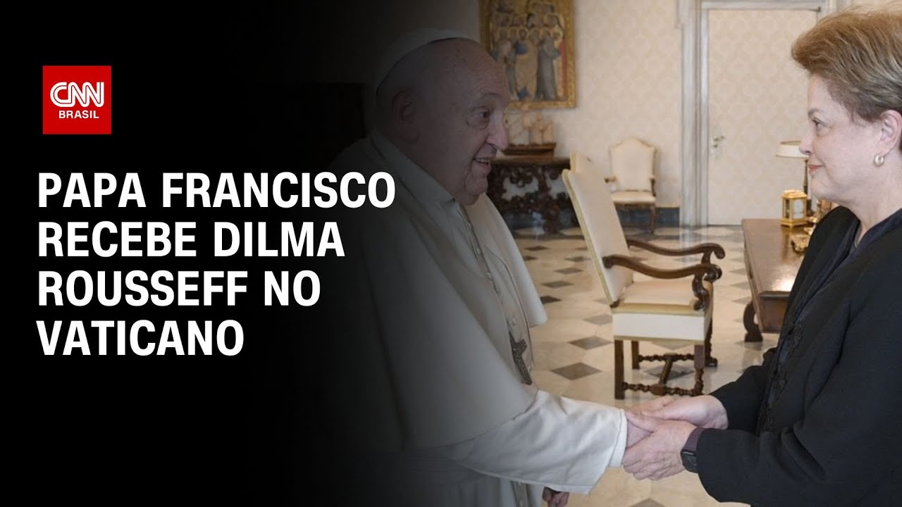 Papa Francisco recebe Dilma Rousseff no Vaticano | AGORA CNN