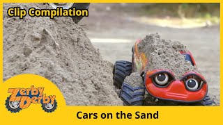 Zerby Derby |🚗| CARS ON THE SAND |🏖️| Best of Summer | Clip Compilation | RC Cars