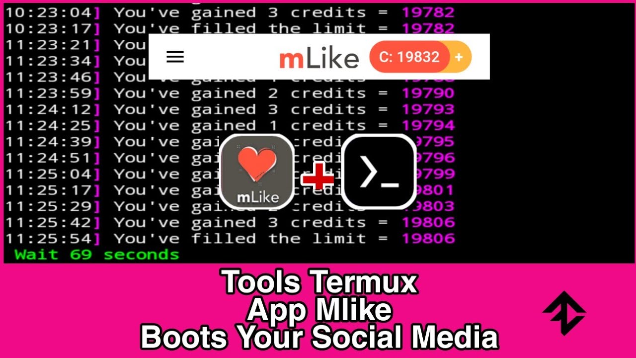 Tool App Mlike | Hướng dẫn dùng tool tự động kiếm Credit trong app Mlike miễn phí 2021| FireT