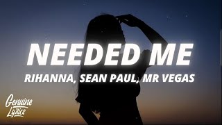 Rihanna x Sean Paul x Mr Vegas x Nina Sky - Needed Me (tiktok) Kevin-Dave Mashup